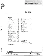 GE 49-4992 Use And Care Manual preview