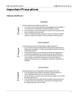 Preview for 3 page of GE 5935000E10 Basic Service Manual