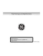 Preview for 110 page of GE A730 User Manual