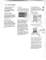 Preview for 6 page of GE ACU06 Use And Care Manual