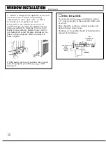 Preview for 12 page of GE ACV24D Use And Care & Installation Manual