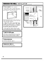 Preview for 14 page of GE ACV24D Use And Care & Installation Manual