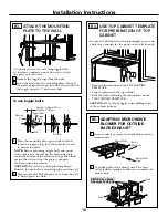 Preview for 16 page of GE Adora Series Installation Instructions Manual