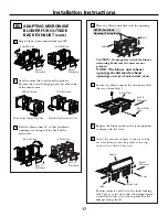 Preview for 17 page of GE Adora Series Installation Instructions Manual