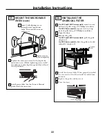 Preview for 22 page of GE Adora Series Installation Instructions Manual