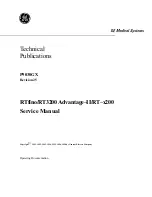 GE Advantage-II/RT-x200 Service Manual preview