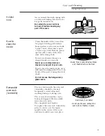 Preview for 35 page of GE Advantium MZ-1694P Owner'S Manual