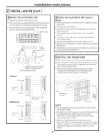 Preview for 14 page of GE AE1CD14DM Owner'S Manual And Installation Instructions