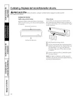 Preview for 42 page of GE AE1CD14DM Owner'S Manual And Installation Instructions