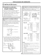 Preview for 48 page of GE AE1CD14DM Owner'S Manual And Installation Instructions