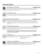 Preview for 56 page of GE AE1CD14DM Owner'S Manual And Installation Instructions