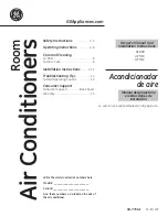 GE AED08 Series Owner'S Manual And Installation Instructions preview