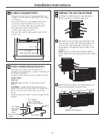 Preview for 9 page of GE AEG10 series Owner'S Manual And Installation Instructions