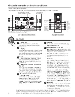 Preview for 4 page of GE AEH12 Series Owner'S Manual And Installation Instructions