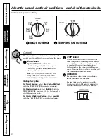 Preview for 6 page of GE AEH18DL Owner'S Manual And Installation Instructions