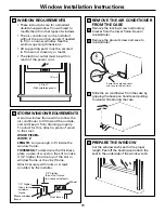 Preview for 11 page of GE AEH18DL Owner'S Manual And Installation Instructions