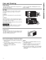 Preview for 7 page of GE AEM06 Series Owner'S Manual & Installation Instructions