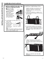 Preview for 12 page of GE AEM06 Series Owner'S Manual & Installation Instructions