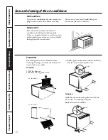 Preview for 10 page of GE AEM06LP Owner'S Manual And Installation Instructions