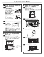 Preview for 12 page of GE AEM24 Series Owner'S Manual And Installation Instructions