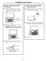 Preview for 12 page of GE AEN08 Series and Owner'S Manual & Installation Instructions