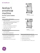 Preview for 1 page of GE Aestiva/5 Quick Start Manual