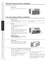 Preview for 6 page of GE AEW10AN Owner'S Manual And Installation Instructions