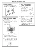 Preview for 10 page of GE AEW10AN Owner'S Manual And Installation Instructions