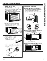 Preview for 11 page of GE AEW14 Series Owner'S Manual And Installation Instructions