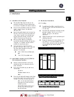 Preview for 18 page of GE AF-600 FP Series Design And Installation Manual