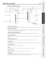 Preview for 5 page of GE AFHC32AM Owner'S Manual