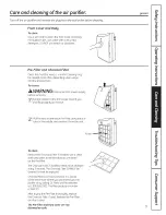 Preview for 9 page of GE AFHC32AM Owner'S Manual