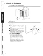 Preview for 20 page of GE AFHC32AM Owner'S Manual