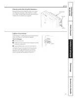 Preview for 25 page of GE AFHC32AM Owner'S Manual