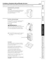 Preview for 37 page of GE AFHC32AM Owner'S Manual