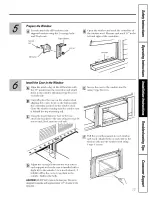 Preview for 13 page of GE AGL24 Owner'S Manual And Installation Instructions