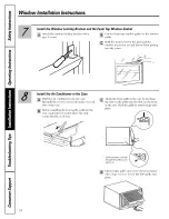 Preview for 14 page of GE AGL24 Owner'S Manual And Installation Instructions