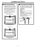 Preview for 9 page of GE AGW12 Owner'S Manual And Installation Instructions