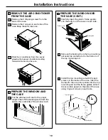 Preview for 10 page of GE AGW12 Owner'S Manual And Installation Instructions