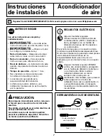 Preview for 25 page of GE AGW12 Owner'S Manual And Installation Instructions