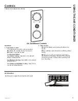 Preview for 5 page of GE AHEC05 Owner'S Manual