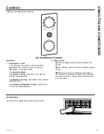 Preview for 5 page of GE AHT05 Owner'S Manual