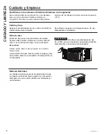 Preview for 22 page of GE AHT05 Owner'S Manual