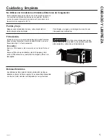 Preview for 21 page of GE AHU05LY Owner'S Manual