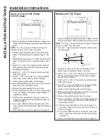 Preview for 12 page of GE AKCQ10A Owner'S Manual & Installation Instructions