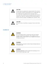 Preview for 14 page of GE Amersham Imager 600 Operating Instructions Manual