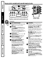 Preview for 20 page of GE APE07 Manual