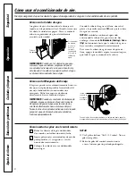 Preview for 22 page of GE APE07 Manual