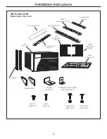 Preview for 8 page of GE Appliances AEM24 Owner'S Manual And Installation Instructions