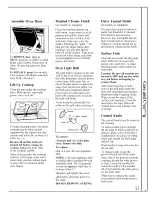 Preview for 23 page of GE Appliances JDC27GP Use & Care Manual